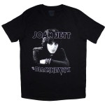 Joan Jett & The Blackhearts: Unisex T-Shirt/Photo (Black) (X-Large)