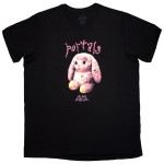 Melanie Martinez: Unisex T-Shirt/Portals Bunny (Black) (XX-Large)