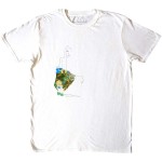 Joni Mitchell: Unisex T-Shirt/Ladies Album (White) (Large)
