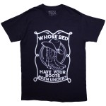Shania Twain: Unisex T-Shirt/Boots (Navy Blue) (X-Large)