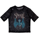 Ghost: Ladies Crop Top/Opus (Black) (Mesh) (XX-Large)