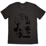 Billie Eilish: Unisex T-Shirt/Tonal Bandana Photo (Charcoal Grey) (Small)
