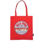 Beatles: Shopper Recycled Cotton Tote Bag - The Beatles (All You Need is Love)