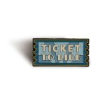 Beatles: Pin Badge - The Beatles (Ticket to Ride)