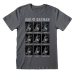Batman: Dc Batman - Many Moods of Batman t Shirt (Large)