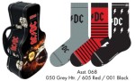 AC/DC: Socks 3 Pack in Guitar Tin (One Size)