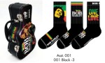 Bob Marley: Socks 3 Pack in Guitar Tin (One Size)