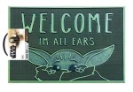 The Mandalorian: Star Wars : The Mandalorian (Welcome Im All Ears) Rubber Doormat
