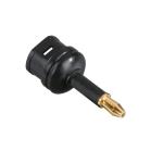 HAMA Adapter ODT Toslink 3.5mm Hona-Hane Guld Svart