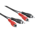 EXXTER Kabel 2xRCA-2xRCA 5 m 2xHane-2xHane