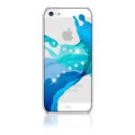 WHITE-DIAMONDS Skal iPhone 5/5s/SE Liquids Blå
