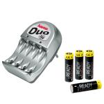 HAMA Batteriladdare Duo 4x AA 1,2V/2000mAh