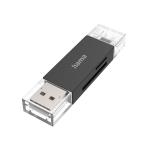 HAMA USB Card Reader OTG USB-A USB-C  USB 3.2 SD/microSD