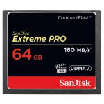 SANDISK Minneskort CF Extreme Pro 64GB 160MB/s UDMA7