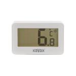 XAVAX Thermometer Digital for Refrigerator Freezer White