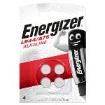 Energizer Alkaline Batteri LR44 | 1.5 V | 175 mAh | 4-Blister | Silver