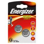 Energizer - Batteri 2 x CR2450 Li 620 mAh (2-pack)