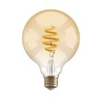 HOMBLI Filament Bulb E27 G95-Amber CCT