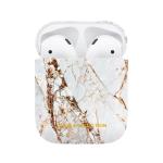 ONSALA COLLECTION Airpods Fodral 1st and 2nd Generation White Rhino Marble