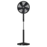 BLACK+DECKER Pedestal Fan 5 Blades Black 50W