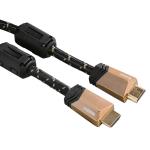 HAMA Kabel HDMI Ethernet PREMIUM 4K Svart 3m