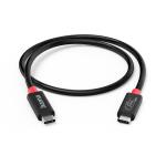 HAMA Cable USB-C USB 4.0 Gen2 20 Gbit/s 240W 2.0m Black