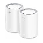 CUDY Mesh Solution M3000 2-pk AX3000 Gigabit Wi-Fi 6 2.5G White