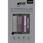 GEAR Härdat Glas 3D Full Cover Svart Xperia X