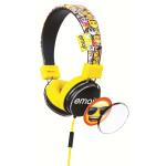 EMOJI Hörlur Flip `N Switch Gul On Ear Universal 85dB