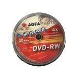 AGFA DVD-RW 16x 10-Pack Cakebox