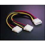 Kbl Y-kabel intern för 2st 5,25´´ (4-pin)