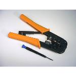 DELTACO Modular tool for 6/8 pin with cutter / peeler