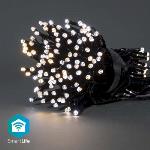 Nedis SmartLife Julbelysning | Sträng | Wi-Fi | Varm till cool vit | 200 LED`s | 20.0 m | Android- / IOS