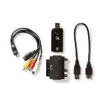 Nedis video Grabber | USB 2.0 | 480p | A / V-kabel / Programvara / Scart / USB-förlängningskabel