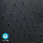 Nedis SmartLife Julbelysning | Netto | Wi-Fi | Varm Vit | 280 LED`s | 3.00 m | 3 x 2 m | Android- / IOS
