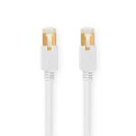 Nedis CAT6 Nätverkskabel | RJ45 hane | RJ45 hane | S/FTP | 1.50 m | Rund | LSZH / PVC | Vit | Kartong med fönster