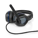 Nedis Gaming Headset | Over-Ear | Surround | USB Type-A | Vikbara Mikrofon | 2.10 m | LED