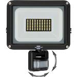 Brennenstuhl LED Spotlight JARO 4060 P (LED-strålkastare för väggmontering för utomhus IP65, 30W, 3450lm, 6500K, med rörelsedetektor)