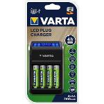 Varta AA / AAA NiMH Batteriladdare 4x AA/HR6 2100 mAh