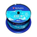 Verbatim CD-R DataLife 52x 700MB Extra Protection 50 Packa Axel
