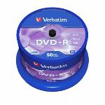 Verbatim DVD+R AZO 16x 4.7GB 50 Packa Axel Matt Silver