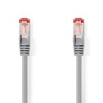 Nedis CAT6 Nätverkskabel | RJ45 hane | RJ45 hane | S/FTP | 30.0 m | Inomhus | Rund | LSZH | Grå | Låda