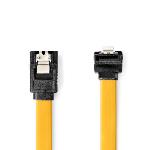 Nedis SATA 3Gb / s kabel | SATA 7-Pin Hona | SATA 7-Pin Hona | PVC | 1.00 m | Platt | PVC | Gul | Plastpåse