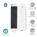 Nedis SmartLife Robot med Gardin | Kabelsystem | Panelgardiner / Romerska persienner / Rullgardiner | Solar Powered / Strömadapter | 2000 mAh | Bluetooth® | Vit