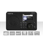 Telestar DIRA M 6i Ultrakompakt multifunktionsradio DAB+ / FM / Internet / Bluetooth Svart