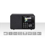 Telestar DIRA M 1 A Mobile EWF Batteridriven Mono Multifunktionsradio DAB+ / FM / Internet / Bluetooth Svart