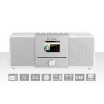 Telestar DIRA S32i CD EWF Multifunktionell stereoradio med CD-spelare DAB+ / FM / Internet / Bluetooth Vit