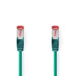Nedis CAT6 Nätverkskabel | RJ45 hane | RJ45 hane | S/FTP | 0.50 m | Rund | LSZH | Grön | Label