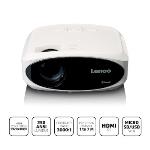 Lenco Full HD 1080P LCD-projektor med Bluetooth Vit