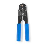 Nedis Crimp pliers | CAT5e / CAT6 / CAT6a | Skärande / Stripp / Tång | ABS / Stål | Blå